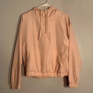 Forever 21 women’s size extra small light pink windbreaker jacket